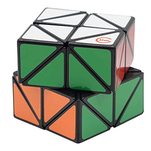 LimCube Fangshi limCube Skewb 2x2 Cube - Professional Twist Cube Puzzles, IQ Challenge Brainteaser Puzzle, Perfect for Boys/Boyfriend/Men/Collection