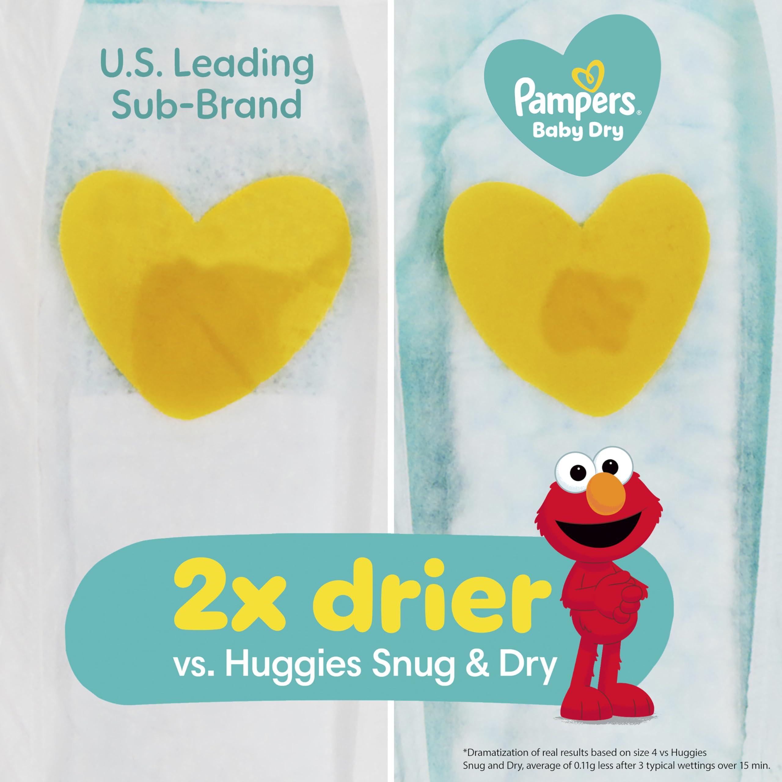 Pampers Pampers Diapers - Baby Dry - Size 6, 21 Count, Absorbent Disposable Infant Diaper (Packaging May Vary)