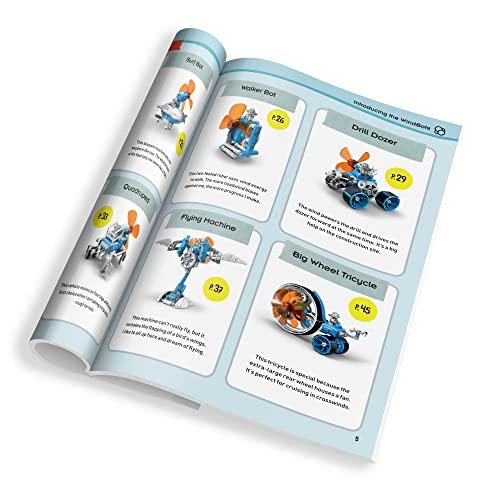 Thames & Kosmos Thames & Kosmos WindBots 6-in-1 Engineering STEM Kit | Build 6 Wind-Powered Bots, No Batteries/Electricity Required | Explore Wind Technology, Gear Ratios & More | Full-Color Manual & Experiment Guide