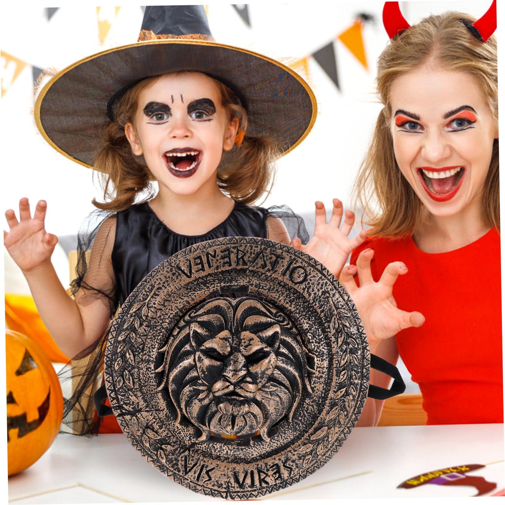 Toyvian Portable Small Shield Cosplay Soldier Shield Toy Shield for Cosplay Medieval Shield Toy Shield for Stage Plastic Shield Toy Stage Shield Toy Shield Cosplay Stage Performance Shield