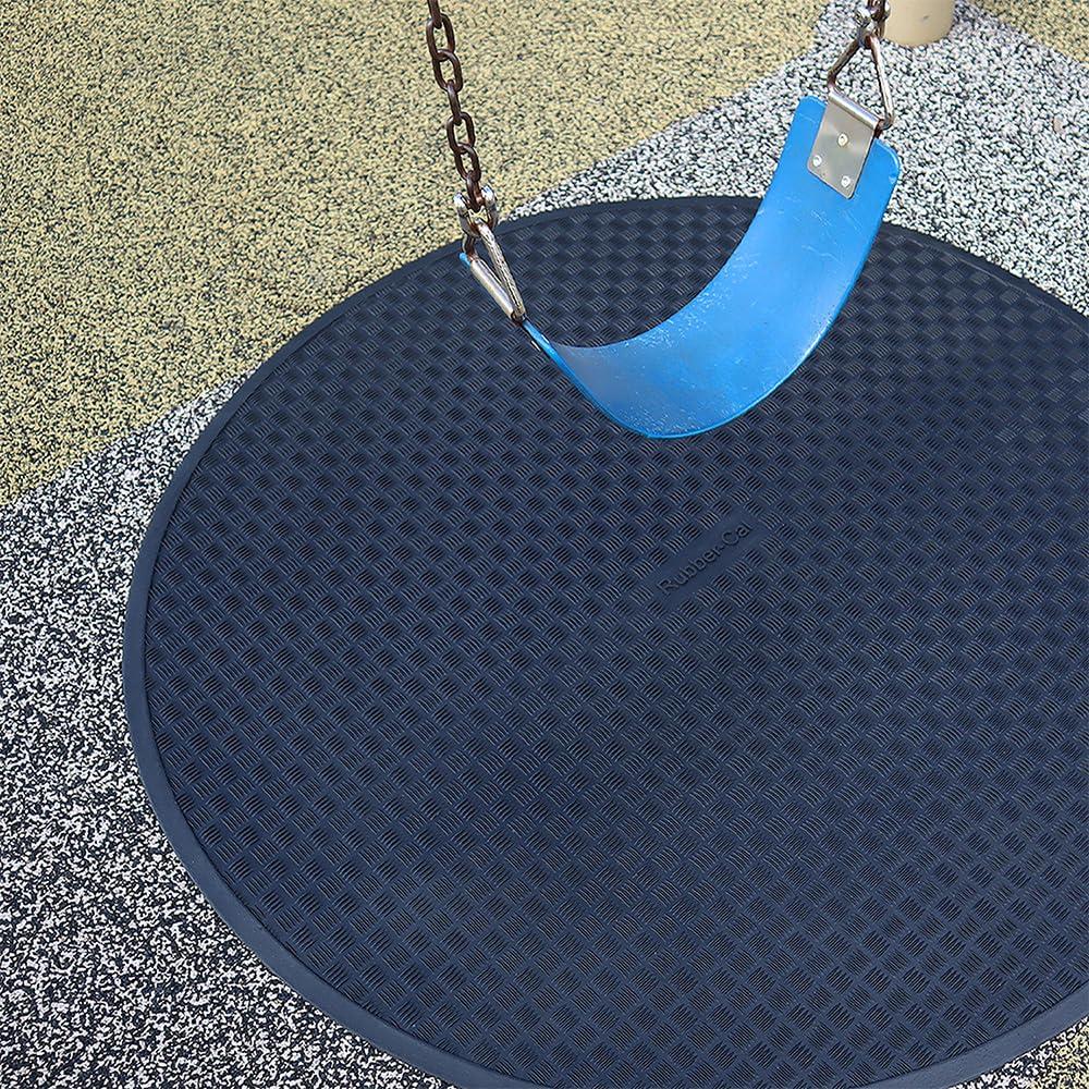 Rubber-Cal Rubber-Cal Circular Rubber Swing Set Mat - 54 Diameter