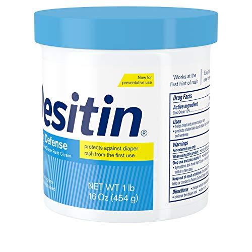 Desitin Desitin Daily Defense Baby Diaper Rash Cream with Zinc Oxide to Treat, Relieve & Prevent diaper rash, Hypoallergenic, Dye-, Phthalate- & Paraben-Free, 16 oz