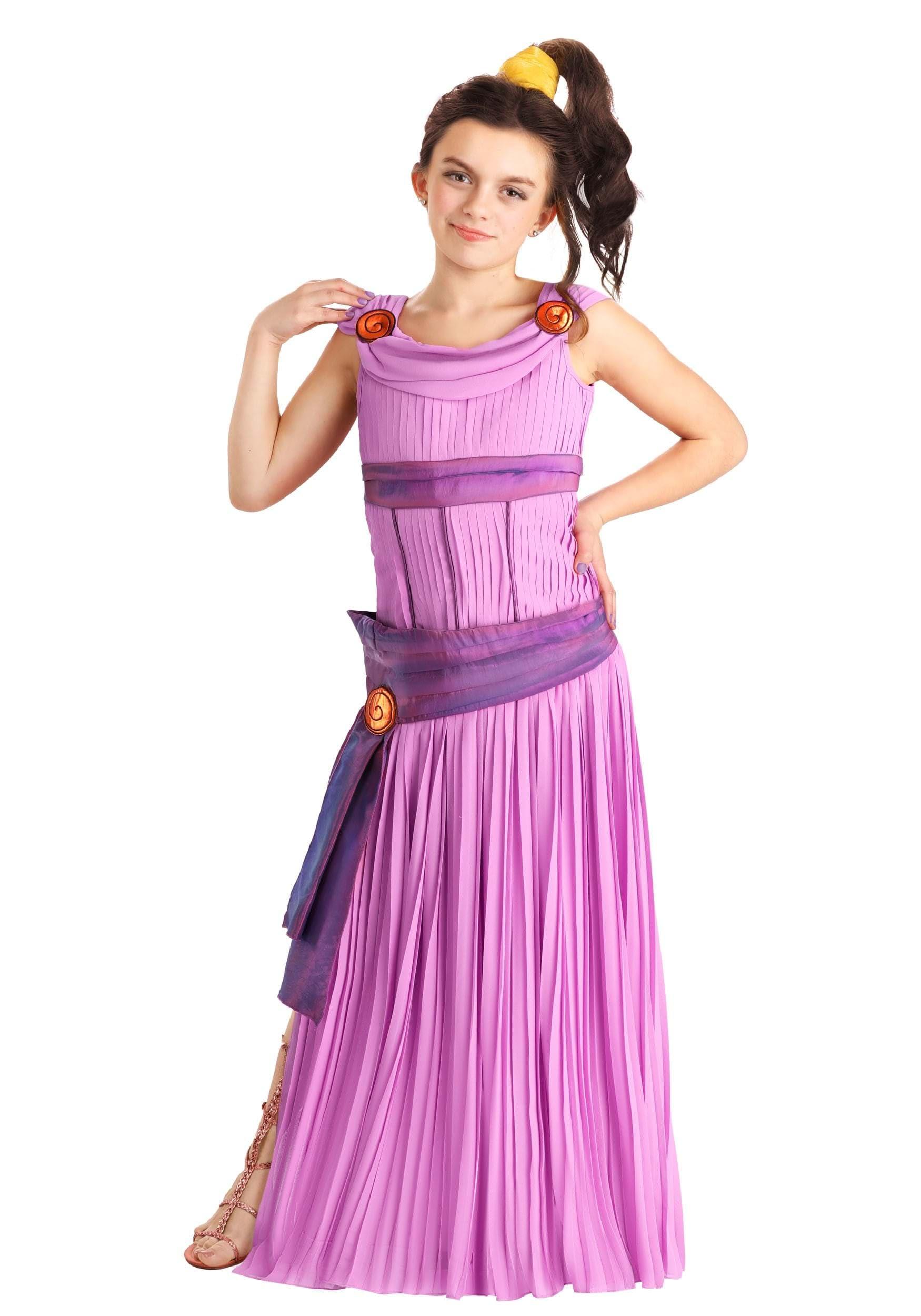 Fun Costumes Child Disney Hercules Deluxe Megara Costume | Officially Licensed Disney Costumes Small