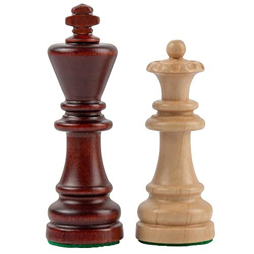 Master of Chess Classic Staunton Chess Set NO.7 | Master of Chess Wooden Chess Set | Handmade Tournament Chess Set Without Chess Table - Wooden Chess Pieces Only