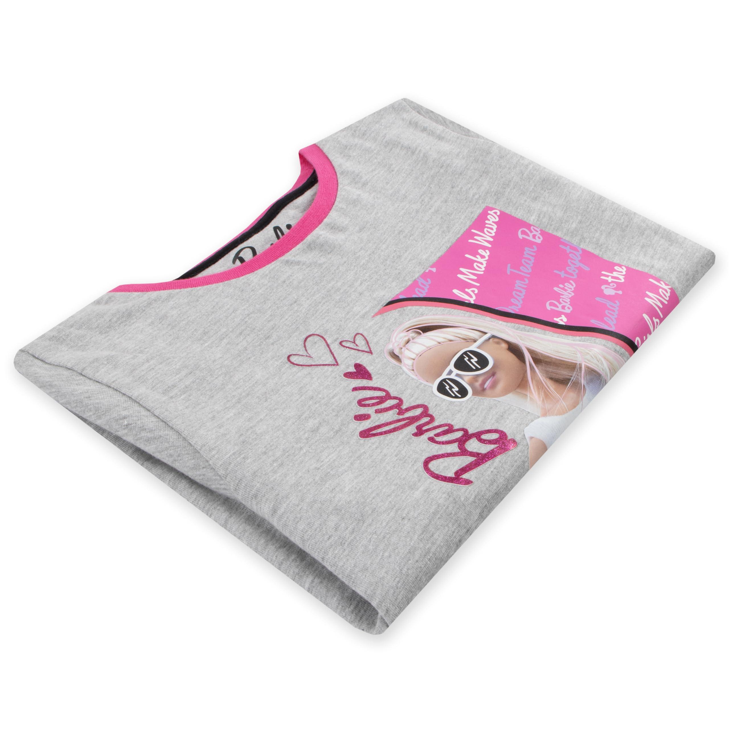 Barbie Barbie Shirts for Girls | Official Merch | Inspirational Girl Tshirt Grey 4