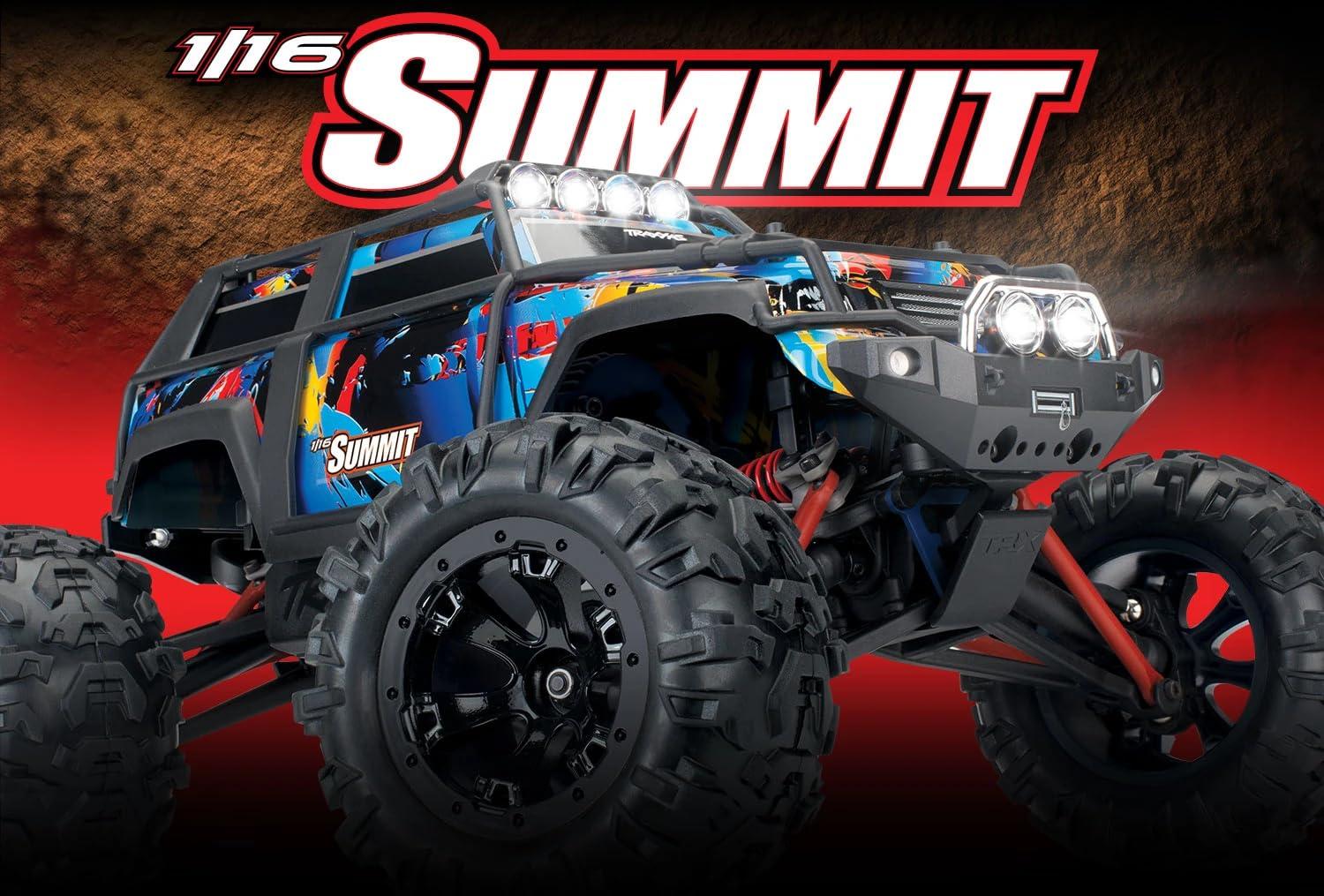 Traxxas Traxxas 72054-5 1/16 Summit: 4WD Extreme Terrain Monster Truck with TQ 2.4GHz Radio System