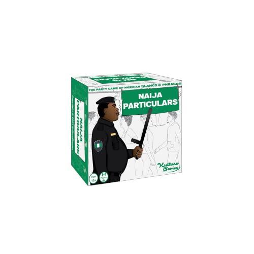 Kulture Games Kulture Games Naija Particulars - The Party Game of Nigerian Slangs and Phrases Fun Card Game for Family, Party & Game Nights - Entertaining Nigerian Pidgin Card Game - Nigerian Gifts