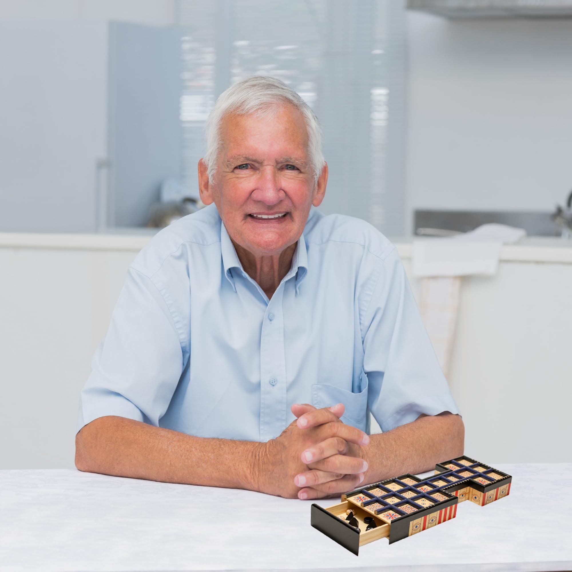 RNK Gaming RNK Gaming The Royal Game of Ur Board Game Ancient Strategy Board Game for 2 Players, Fast-Paced and Easy to Learn, Over 4500 Years Old
