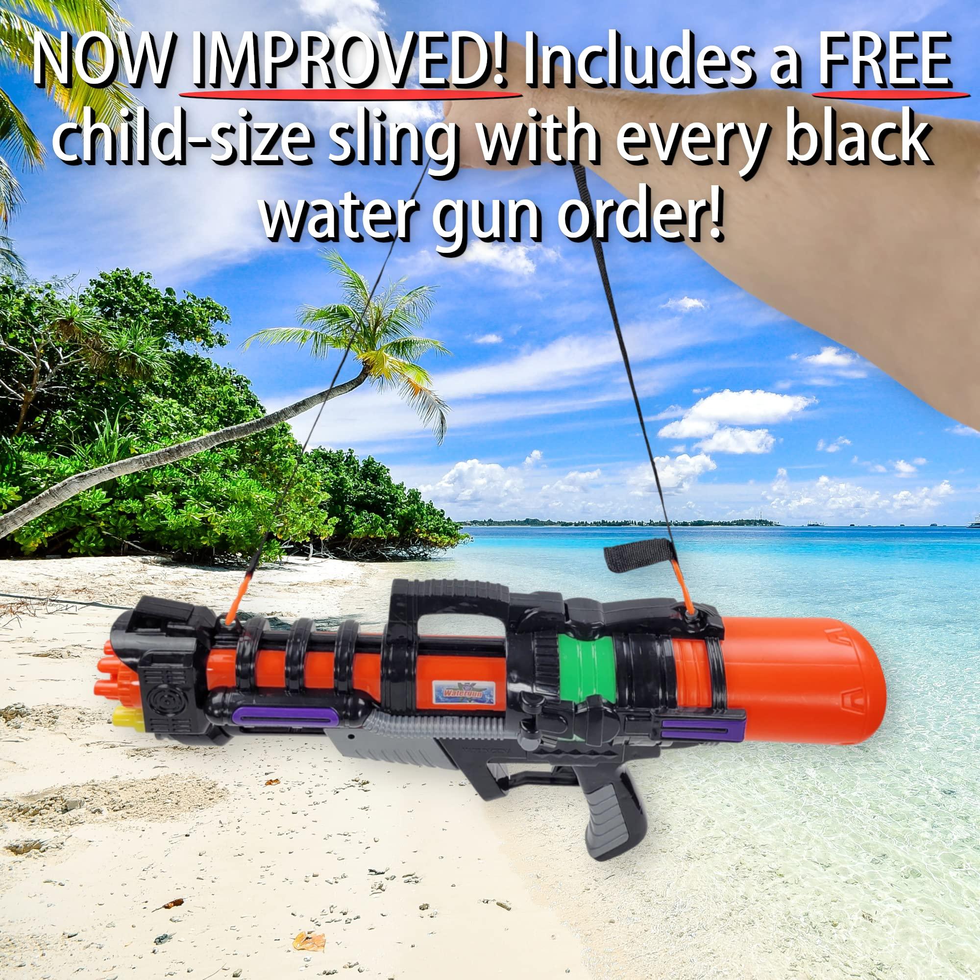Zillywood 3 Pack 22\" Large Water Guns for Kids, High Capacity Super Squirt Gun Water Soaker Blaster - Big Size Long Shooting Range Water Gun for Boys Girls and Adults Outdoor Summer Water Toys (3 Pack)