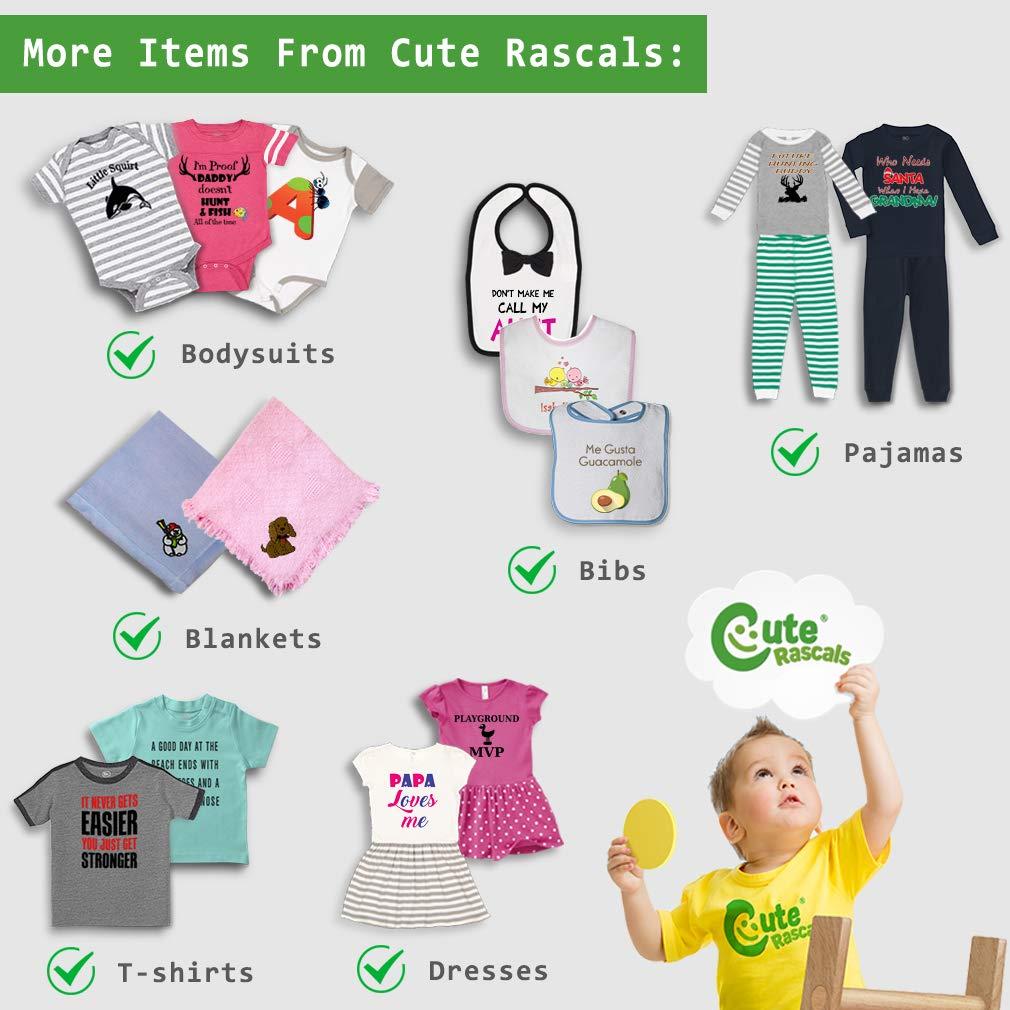 Cute Rascals Custom Toddler & Baby Bibs Burp Cloths Islam Alhamdullilah It's My First Ramadan Arabic Cotton Baby Items for Baby Girl & Boy White Blue Custom Text Here