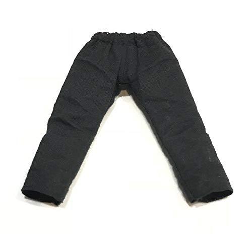 FIGLot FIGLot 1/12 Scale Miniature Custom Handmade Black Khaki Pants for Mezco One:12 Punisher Marvel Legends Figure