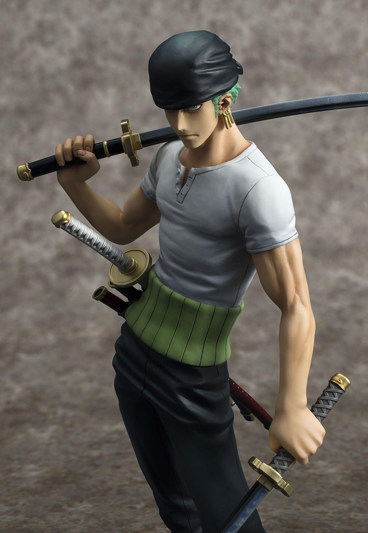 Megahouse Megahouse One Piece Portrait of Pirates: Limited Edition Roronoa Zoro 10th Anniversary 1:8 Scale PVC Figure