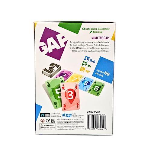 Arcane Wonders Gap Fast-Paced Set Collecting Card Game for 2-6 Players - Suitable for Ages 8 and Up - Perfect for Family Game Nights and Parties