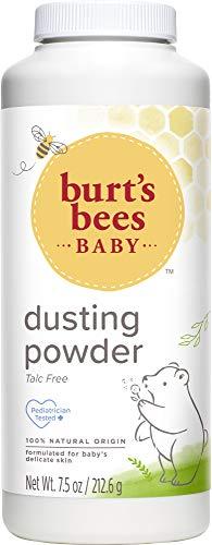 Burt's Bees Burt's Bees Baby Powder, Hypoallergenic Dusting Powder, Non-Irritating, Calming Skin Care, All Natural, Talc Free,7.5 Ounce (Pack of 3)