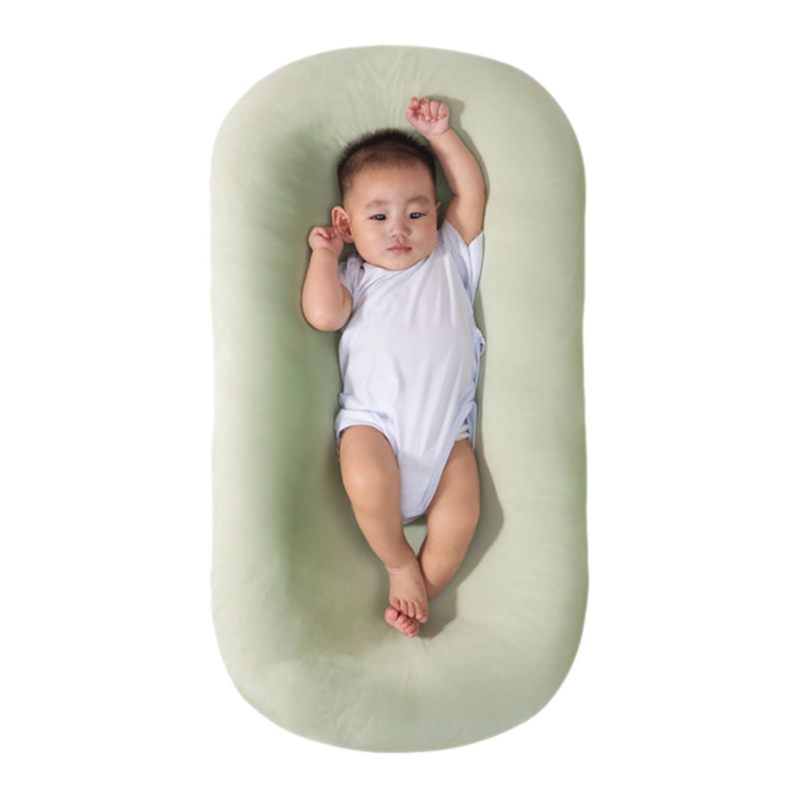 CaperuGreod CaperuGreod Baby Lounger,Baby Lounger Pillow for Newborn,Infant Lounger,Baby Lounger Pillow (Green Lake,0-6months)