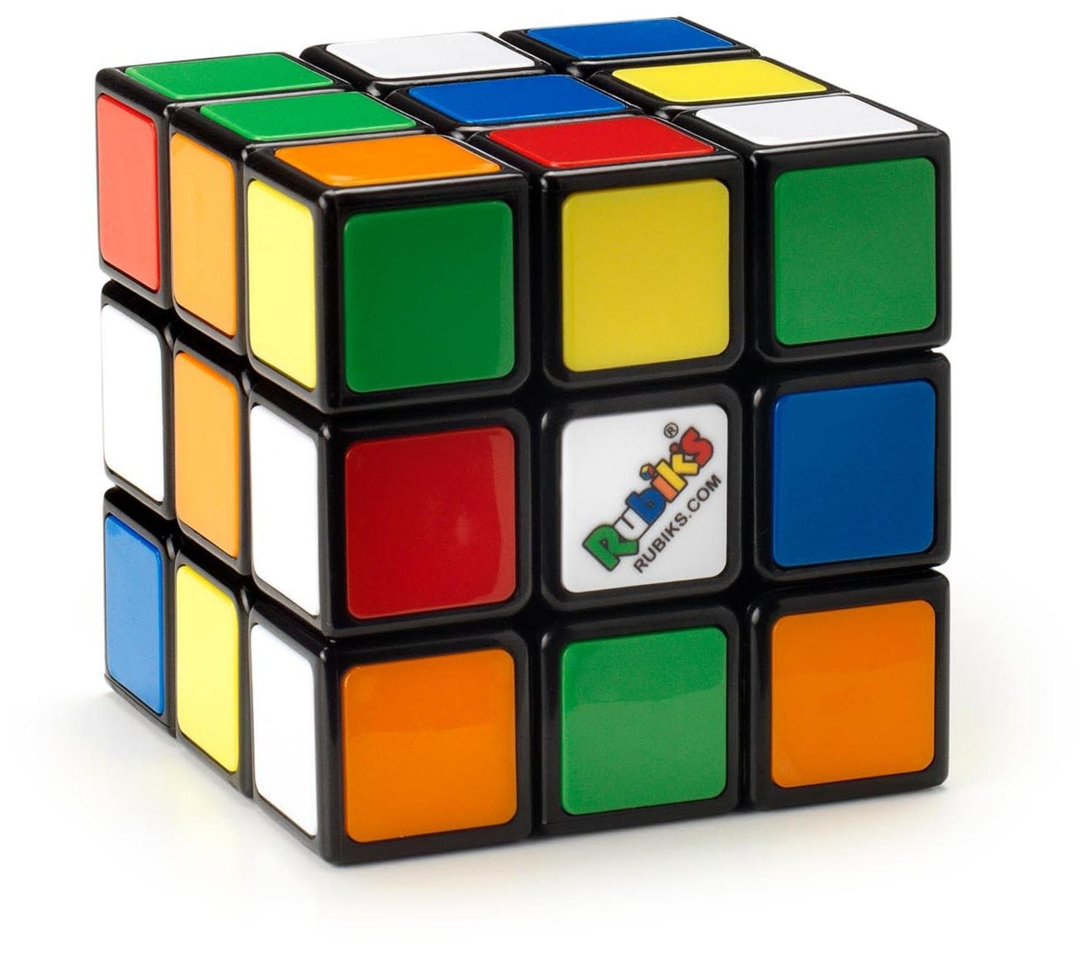 Rubik\'s Rubiks Cube, The Original 3x3 Colour-Matching Puzzle, Classic Problem-Solving Cube