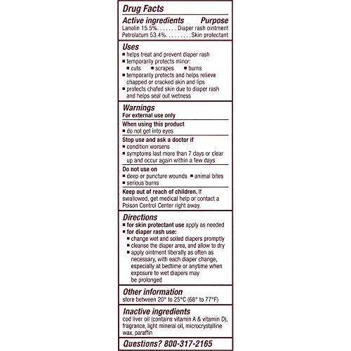 A+D A&D Ointment, 4-Ounce (Pack of 2)