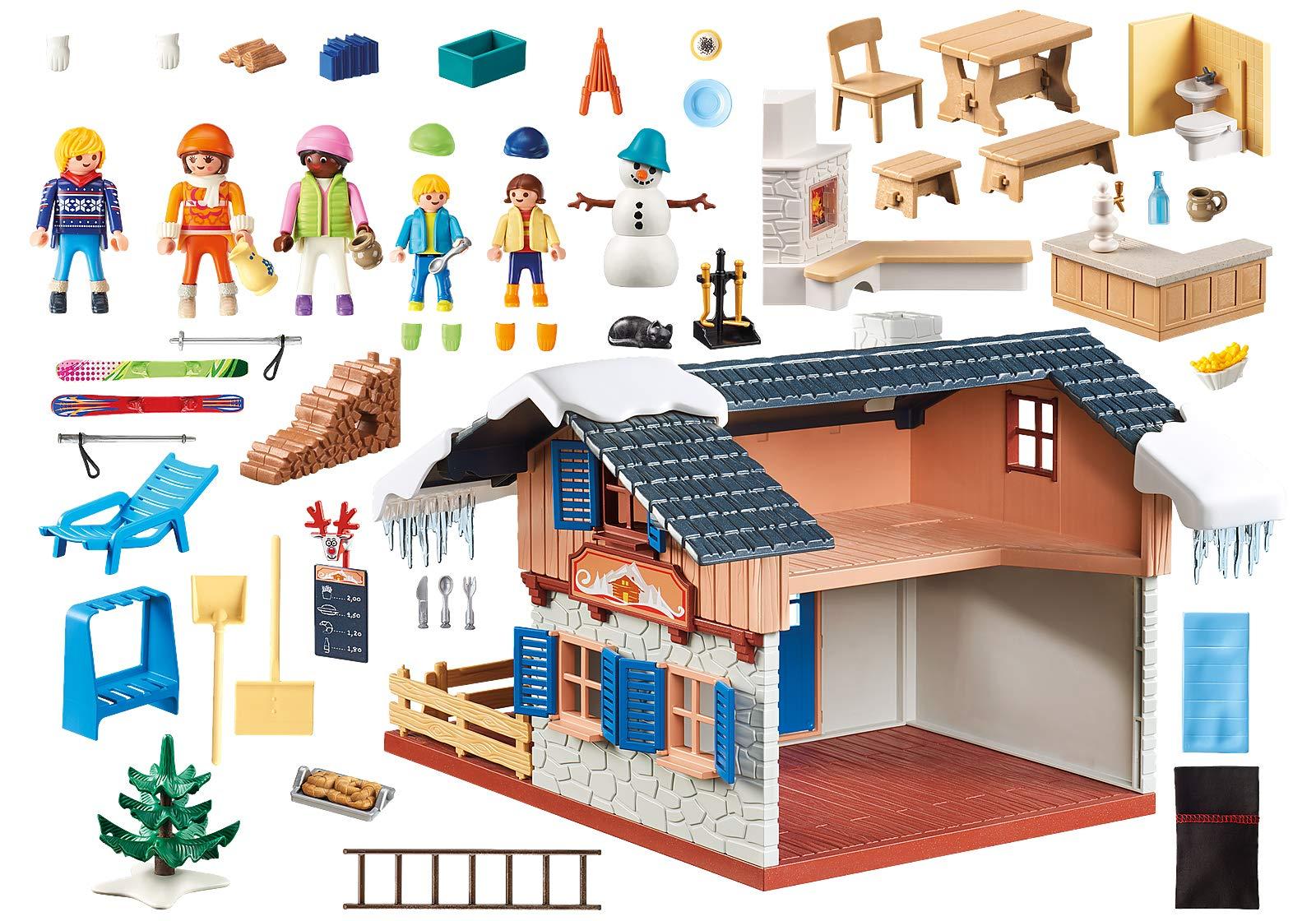 Playmobil PLAYMOBIL Ski Lodge Building Set