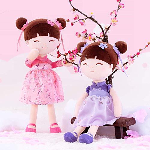 Gloveleya Gloveleya Dolls Oriental Decor Chinese Fairy Tale Baby Doll 16" Crape Myrtle with Gift Box