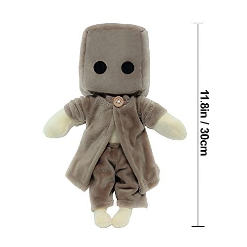 TYISON Little Nightmares Plush Mono Bag hat Little Nightmares 2 and Nomes Plush Toy Doll Idea Gift for Kids Girls Boy Children Game Fans