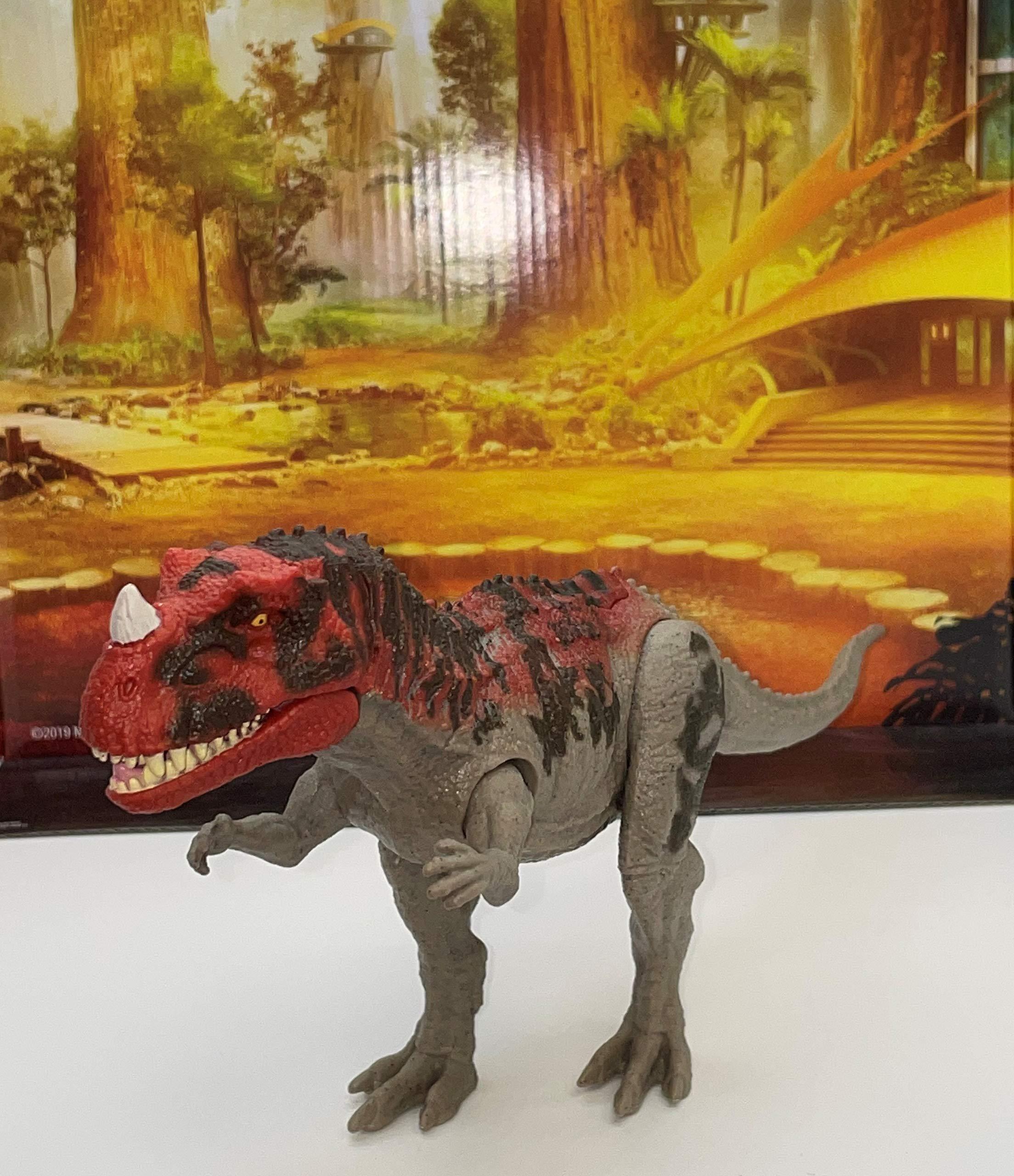 Jurassic World Jurassic World Camp Cretaceous Isla Nublar Ceratosaurus Clash Set with Ceratosaurus and 2 Velociraptors