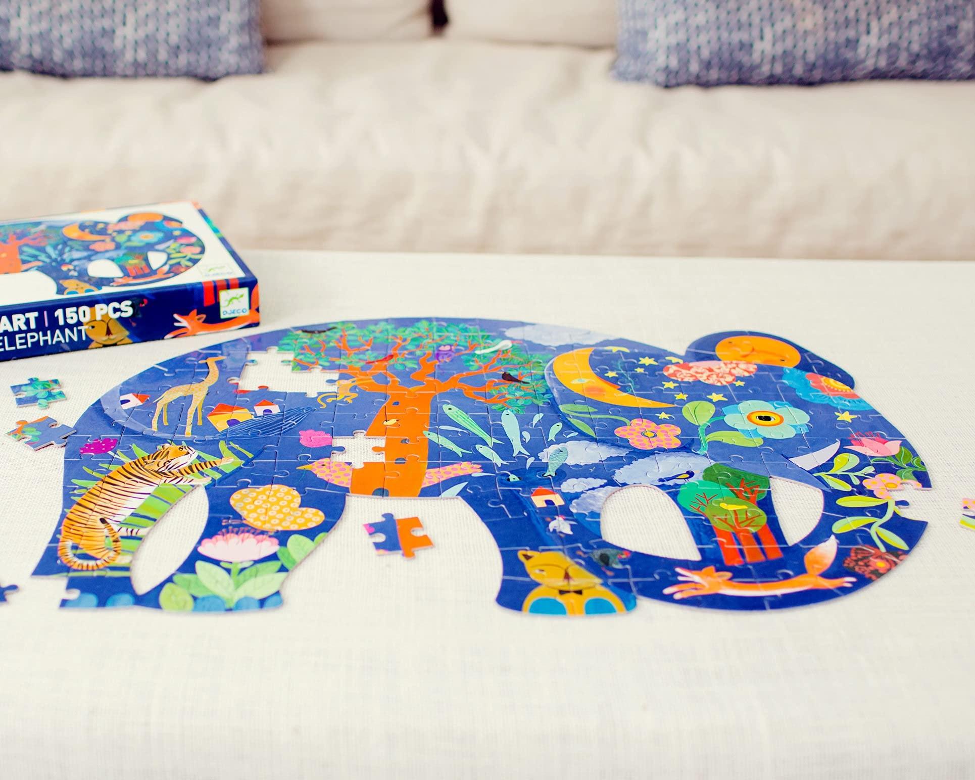 DJECO DJECO Puzz Art Elephant Jigsaw Puzzle
