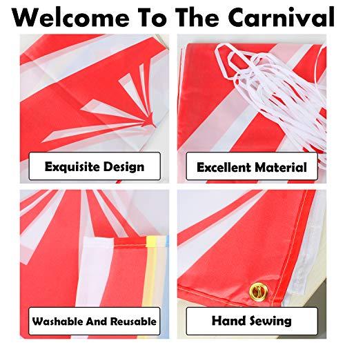 PAKBOOM Carnival Circus Backdrop Banner Photo Background Carnival Theme Party Decorations Supplies for Kids