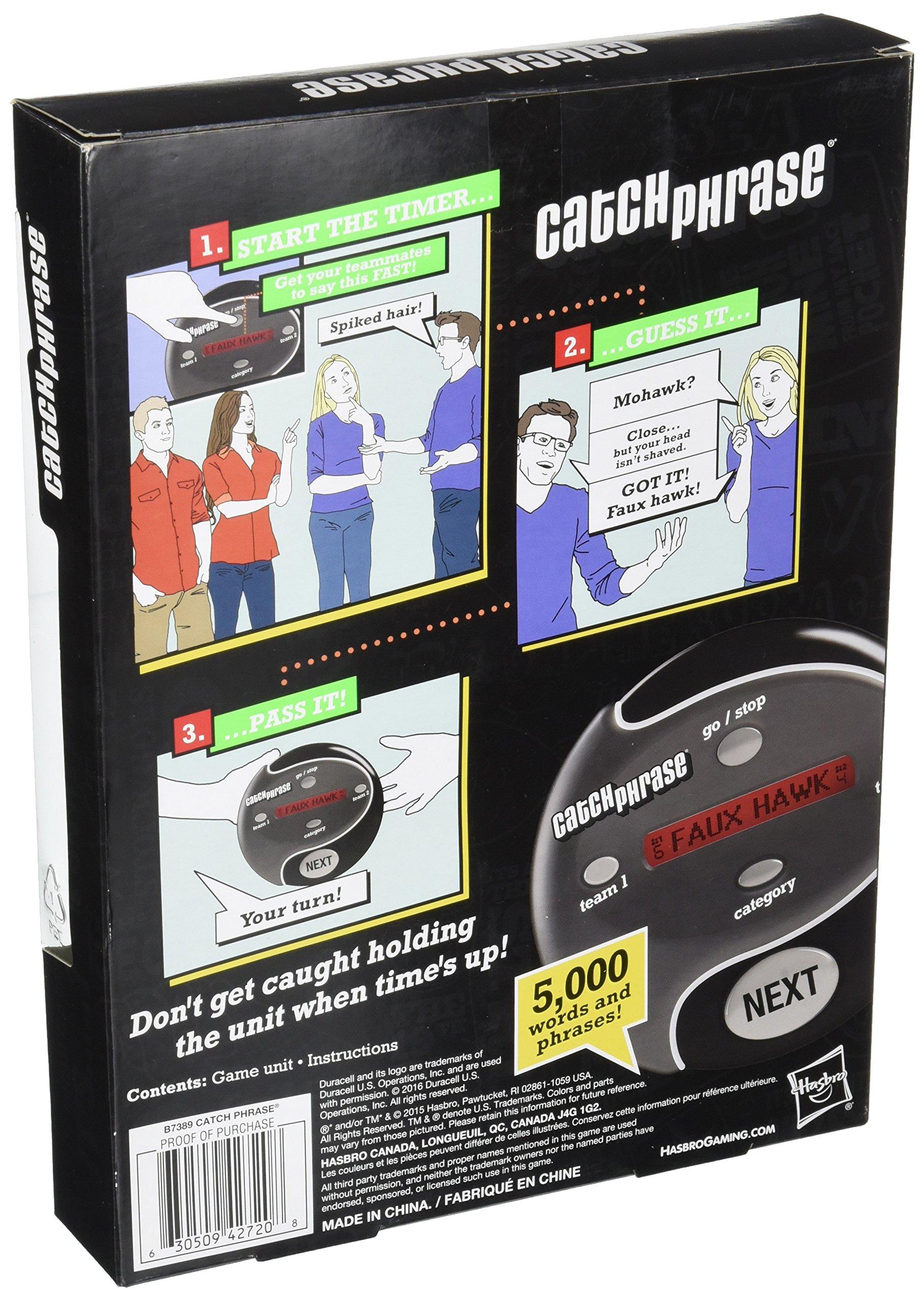 Hasbro Gaming Catch Phrase Game
