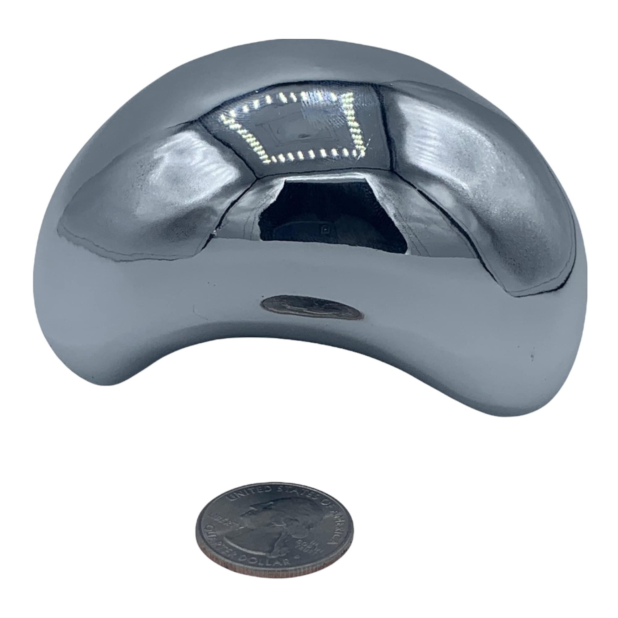 Butt Bat Chicago The Bean Cloud Gate Mini Piggy Bank 4\" x 3\" Silver