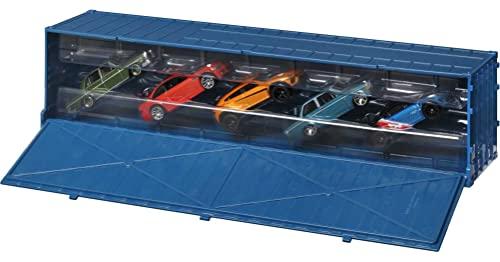 Hot Wheels Hot Wheels Strasse, Autobahn, Autostrasse Container Set, 5 1:64 Scale Cars in Collectible Container, Metal/Metal & RealRiders, for Collectors