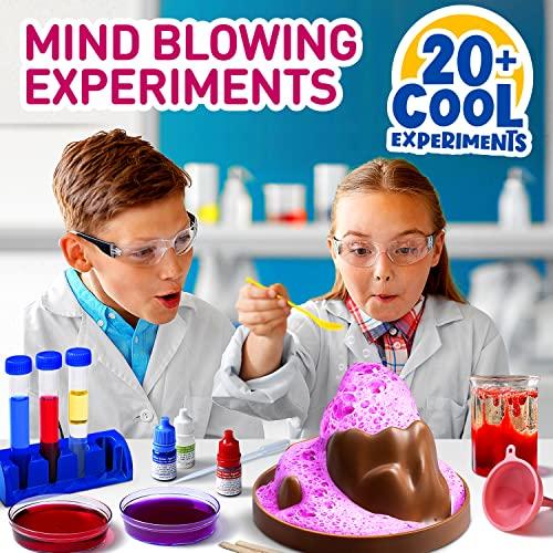 Learn & Climb Science Kit for Kids - 21 Experiments Science Set, Great Gifts for Kids Ages 4-8