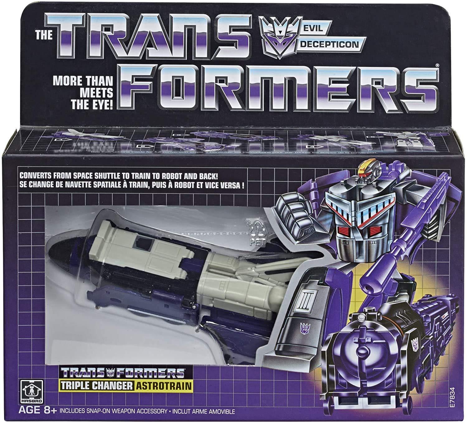 Transformers Transformers Astrotrain G1 Reissue Triple Changer