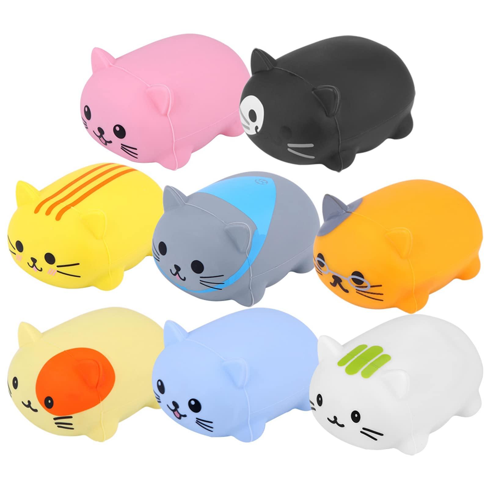 Dilwe Dilwe Musical Scale Cat, Touch Sensitive Music Piano Learning Funny Toy with Packing Box(#1) Car Mold