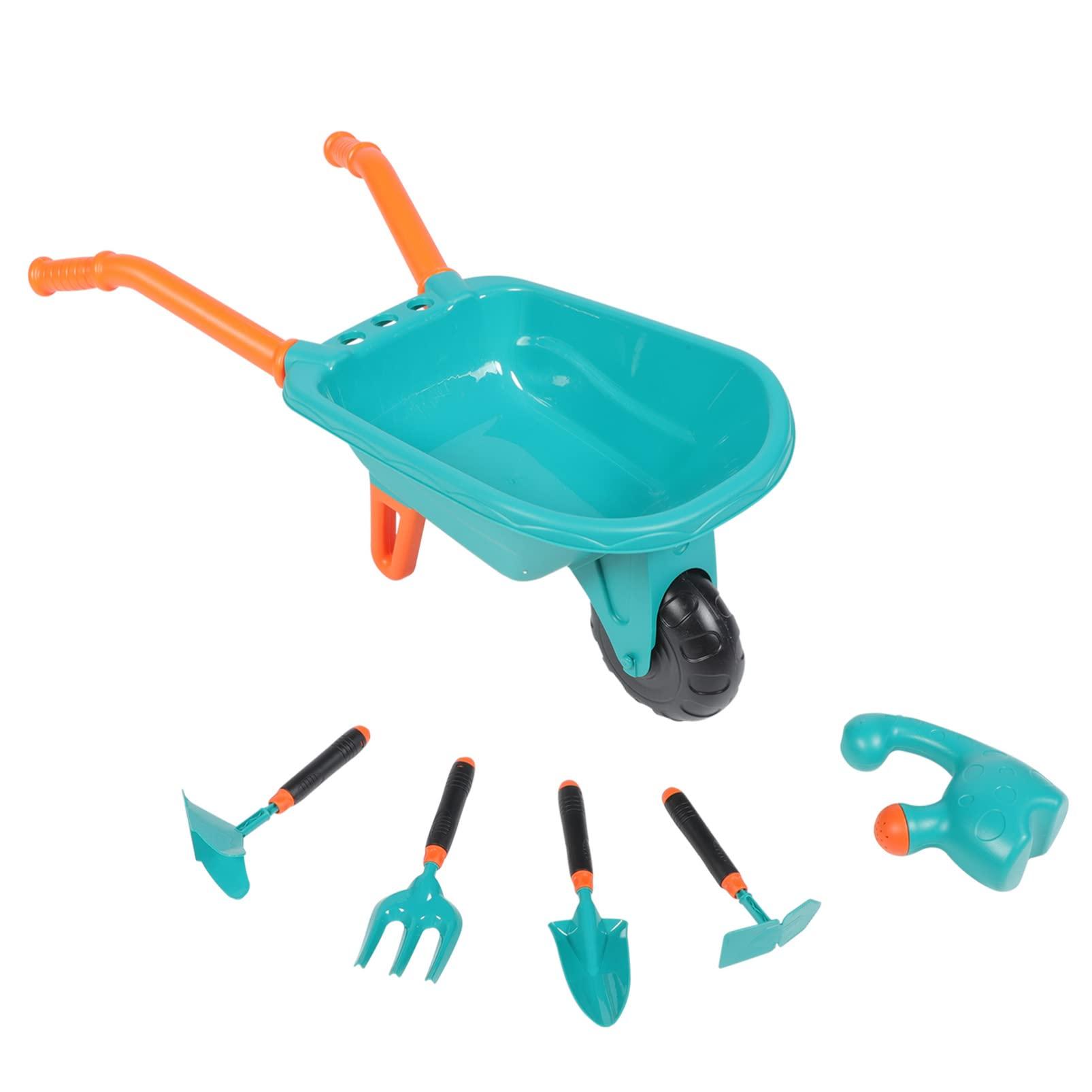 TOYANDONA TOYANDONA 1 Set Children\'s Toy Set Portable Watering Can Garden Planting Toys Sandbox Shovels Kids Hand Garden Tools Beach Sandbox Toy Kids Wheelbarrow Toddler Small Plastic Play Sand Set