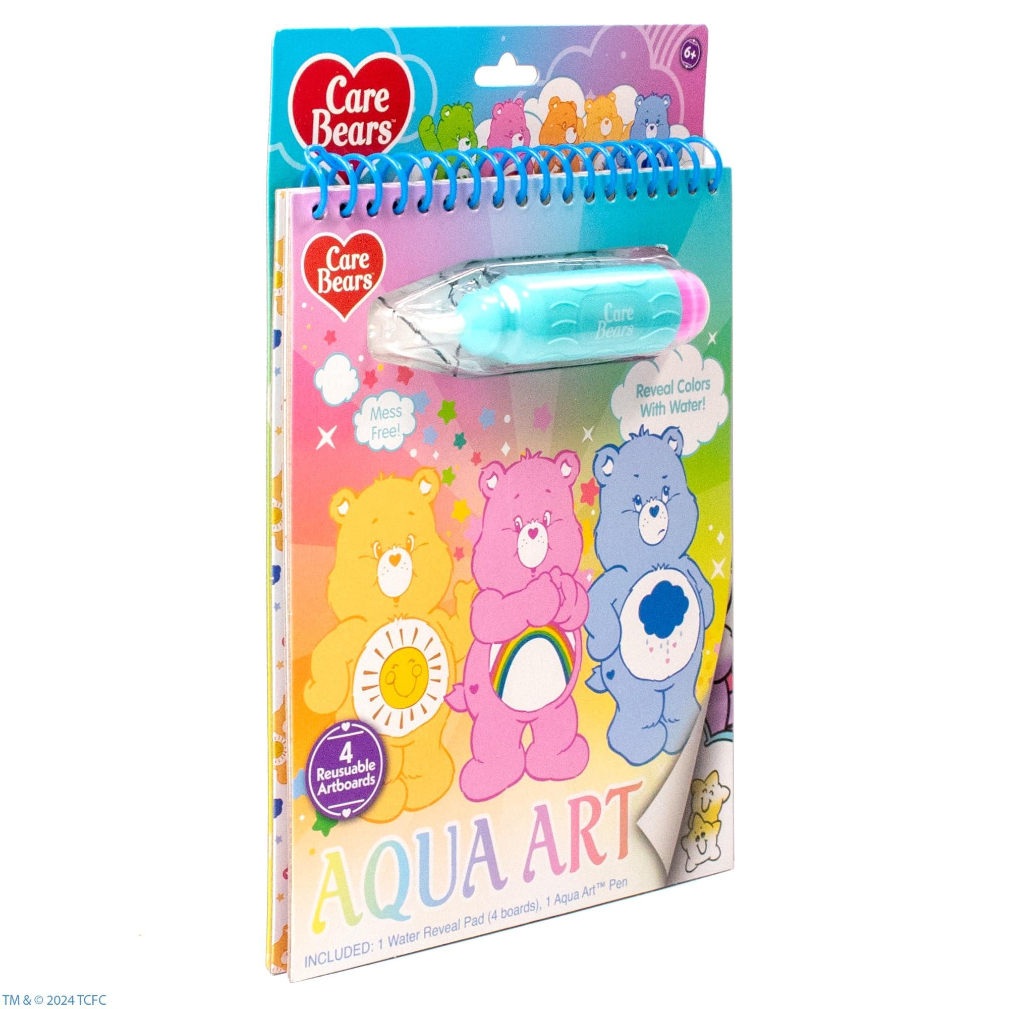 Horizon Group USA Care Bears Aqua Art, Paint With Water Books for Kids, Reusable Water-Reveal Activity, Mess Free Coloring for Toddlers, Fun Toddler Toys, Road Trip Activities For Kids, Airplane Toys For Toddlers 1-3