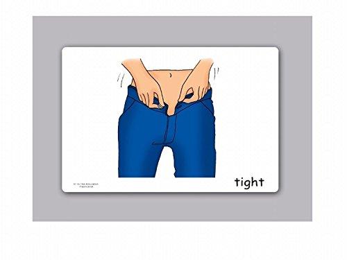 Yo-Yee Flashcards Yo-Yee Flashcards Bundle - 4 Sets of Adjectives and Opposites Flash Cards - Vocabulary Picture Cards for Preschoolers, Toddlers 2-4, Kids and Adults