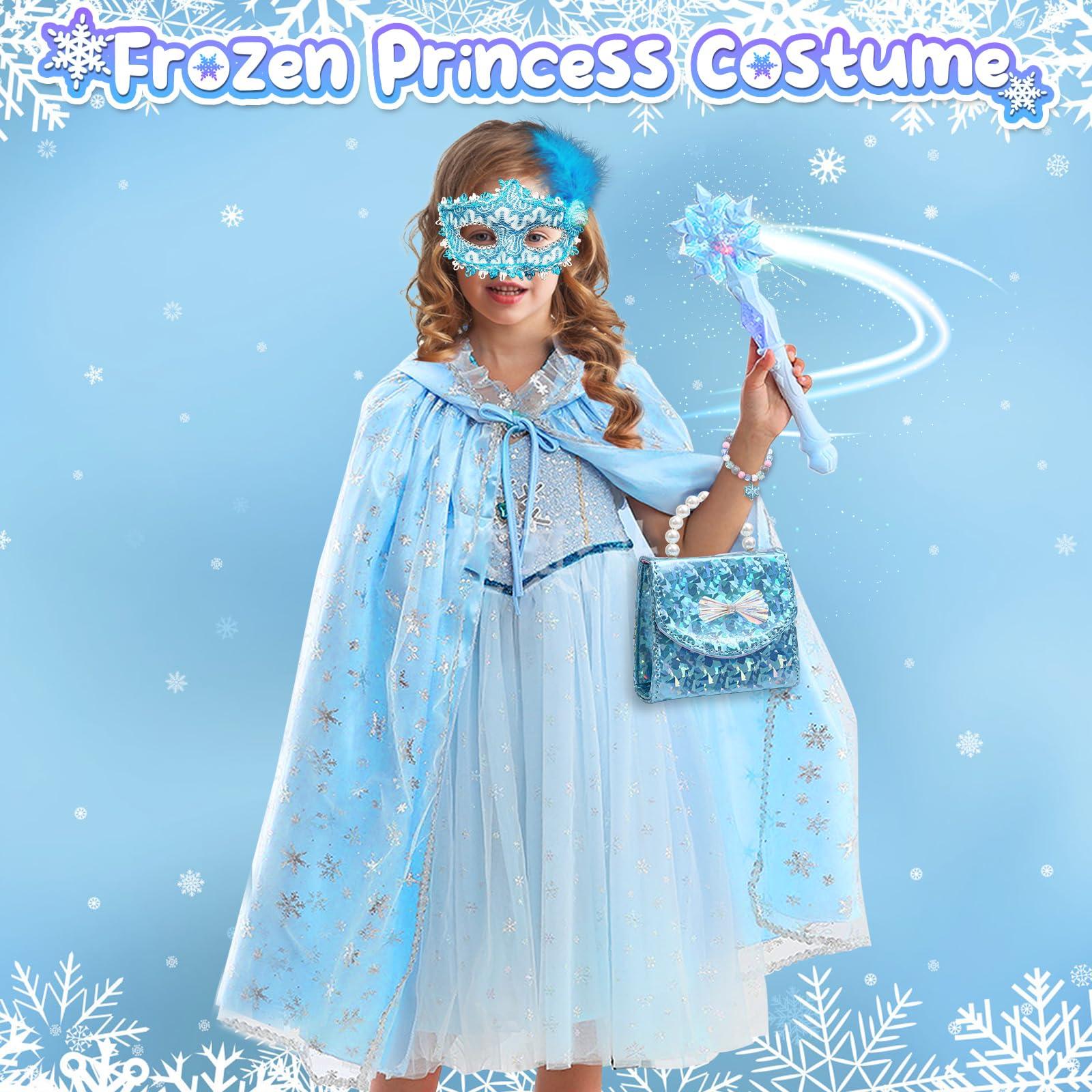 Golray Golray Frozen Gift & Mermaid Gifts for Girls Kids, Toys Christmas Birthday Gift for Little Girls Toddlers Age 3 4 5 6 7 8 9 Year Old
