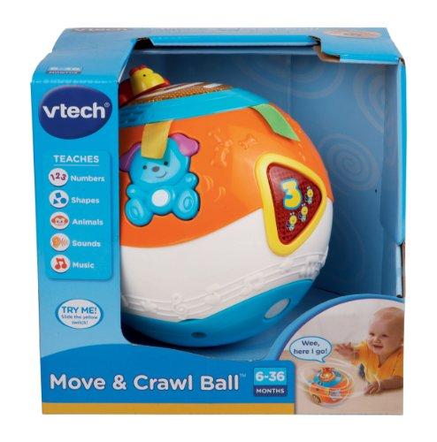 VTech Move and Crawl Ball, Orange image-4