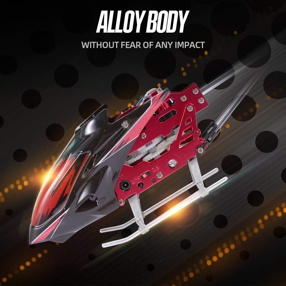 GoolRC GoolRC RC Helicopter, Remote Control Helicopter with Gyro and Light, S929-A 3.5 Channel Mini Helicopter for Kids and Beginners (Red)