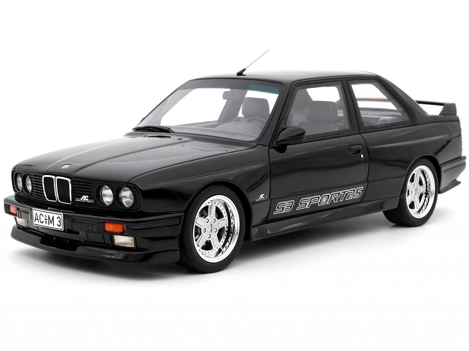 Otto Mobile Otto Mobile 1985 AC Schnitzer ACS3 Sport 2.5 Diamond Black Metallic Limited Edition to 3000 Pieces Worldwide 1/18 Model Car OT1033