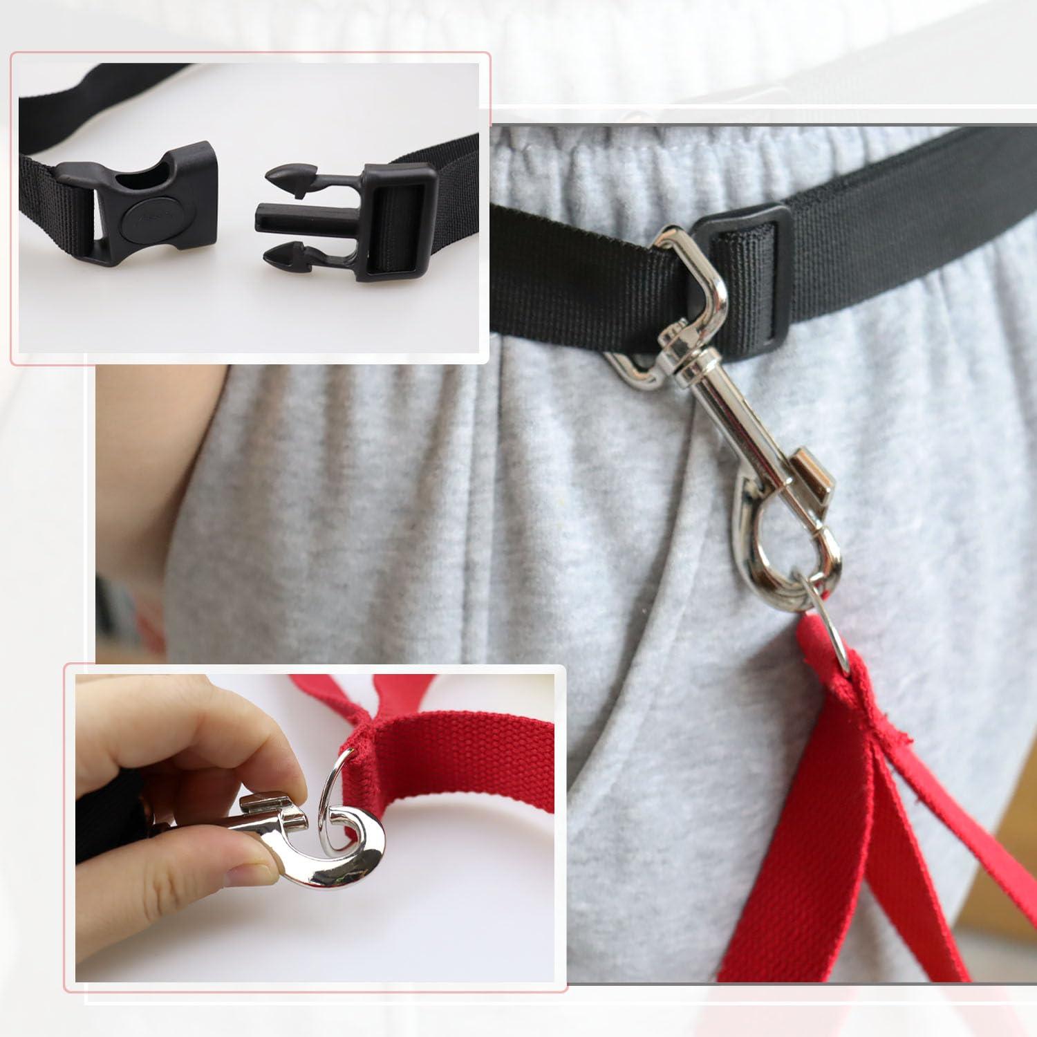 pinklilycare pinklilycare Autism Hands Free Safety Belt Walking Harness for Bigger Children with Adjustable Tether for ADHD Special Needs