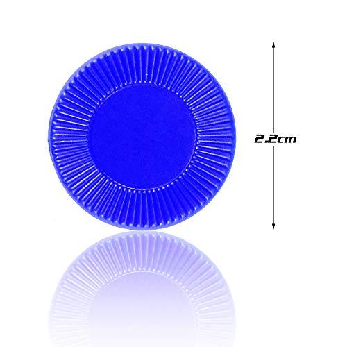 Wpxmer Wpxmer 300 Plastic Poker Chips, Poker Card Game Chips Bulk for Game Play, Learning Math Counting, 5 Colors