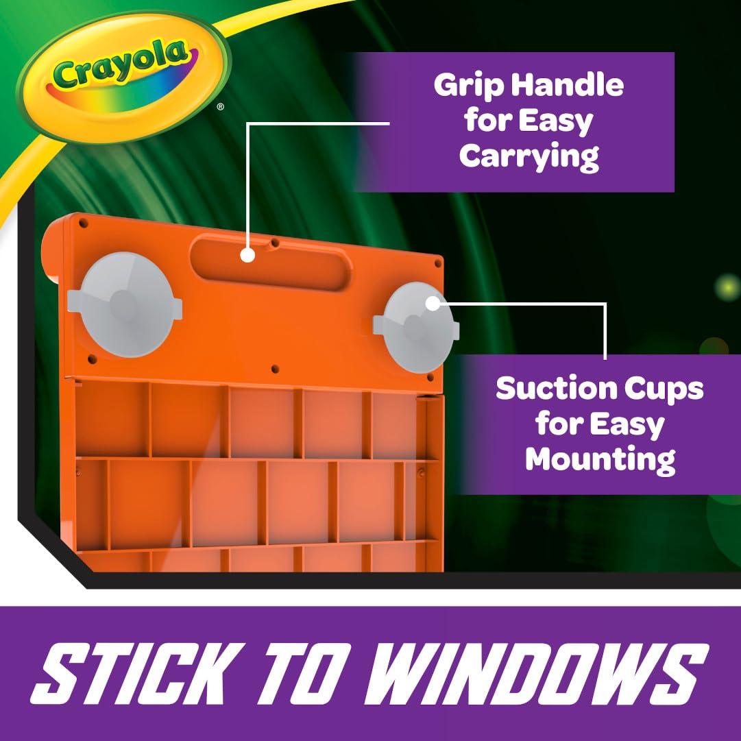 Crayola Crayola Travel Glow Art Studio, Glow in The Dark Toys, Kids Gifts for Girls and Boys, Ages 6, 7, 8, 9