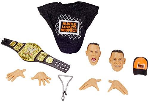 WWE WWE John Cena Ultimate Edition Wave 5 Multiple-Pose 6-inch Action Figure, for 8 years and up, with Entrance Gear, Extra Heads & Swappable Hands