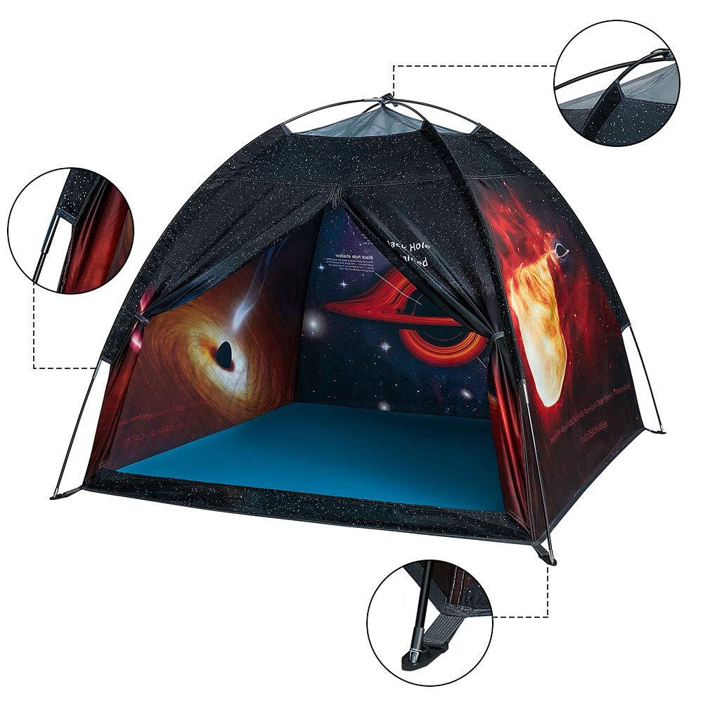 alprang Alprang Space Tent for Kids Sensory Black Hole Pop Up Play Tent Kids Tent for Outdoor Indoor,Space Tent for Boys and Girls-47" X 47" X 43 "