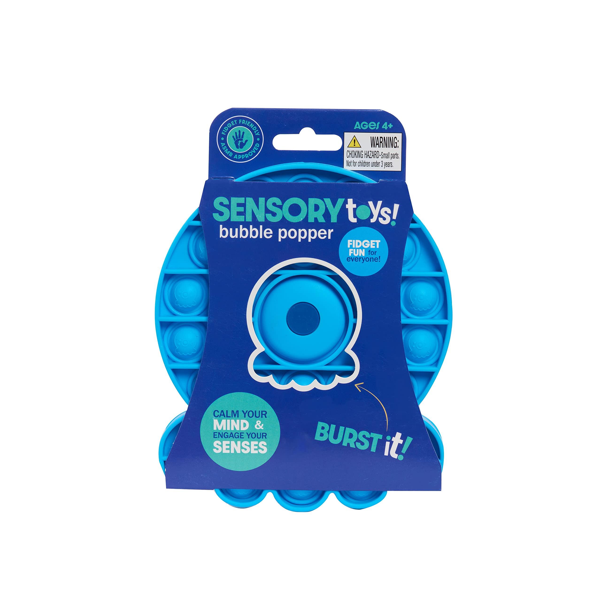 Just Play Just Play Fidgetz Pop Em\'s Assortment Fidget Toys, Styles May Vary, Button Sensory Toys for Kids and Adults, Anxiety and Stress Relief Toys, Kids Toys for Ages 3 Up- 48 Pieces