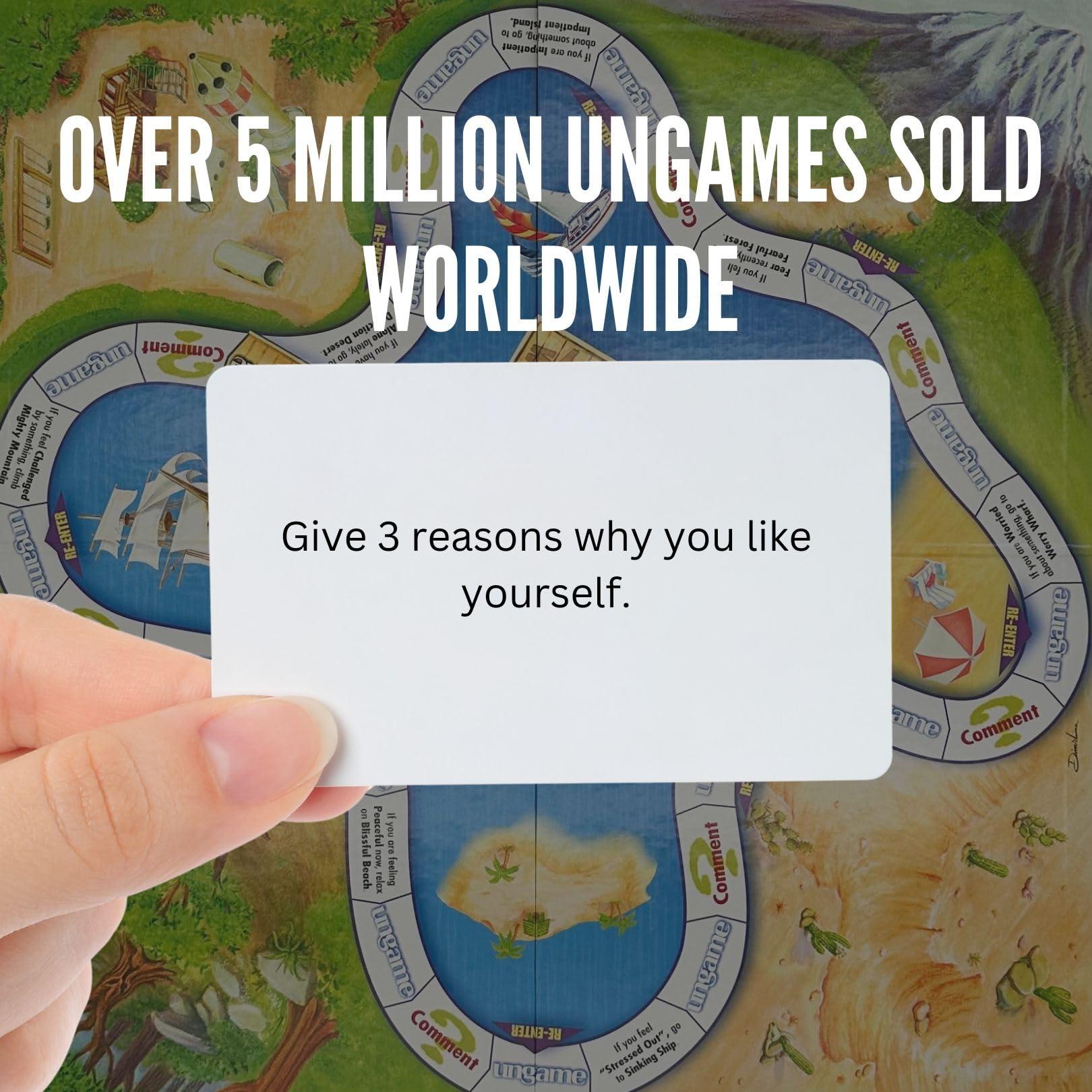 TaliCor The Ungame - Non-competitive Communication Game Encourages Emotional Connection, Communication, and Listening For Families, Couples, and Groups Great for Therapists, Teachers, and Counselors