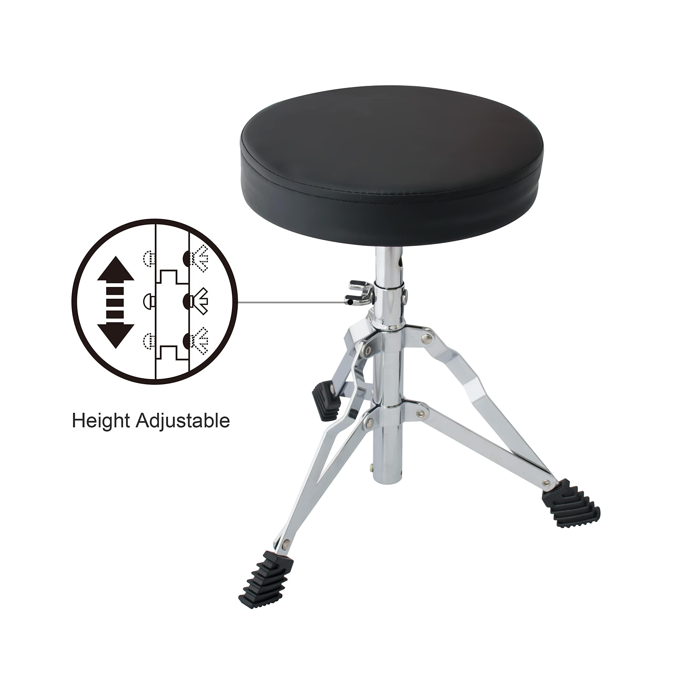 CB SKY CB SKY 5-piece Kids/Junior Drum Set 13\" bass drum/Beginner (Standard) /Kids musical toys, musical instrument (Red)