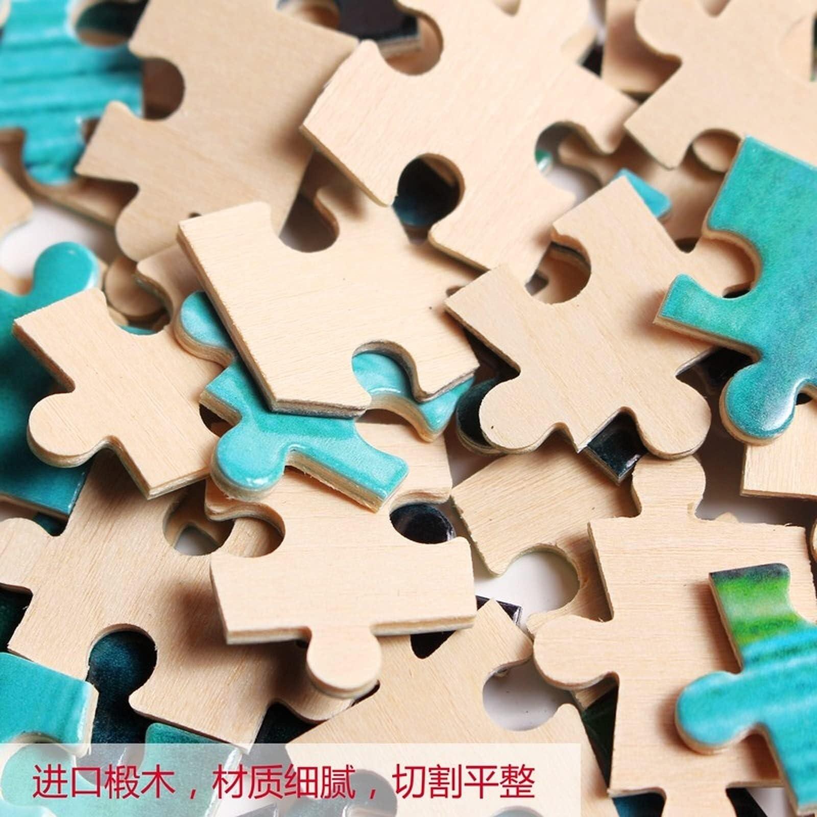 LCPKUTTR Design Personalized Puzzles,Custom Puzzle from Picture Create Your Own Puzzle from Photo - 500/1000 Pieces - DIY Custom Made Photo Puzzles Family Fun, & Stress Relief BD-10402 ( Size : 1000pcs )