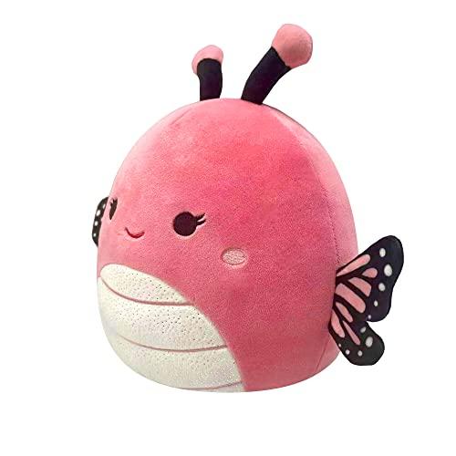 Squishmallows Squishmallows Original 14-Inch Andreina Pink Monarch Butterfly with White Sparkle Belly - Large Ultrasoft Official Jazwares Plush